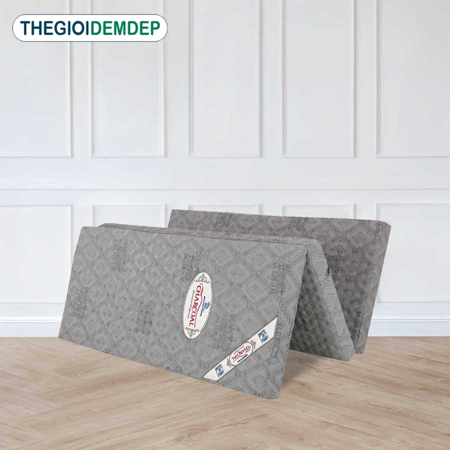 Đệm Bông Ép Kim Cương Than Hoạt Tính Charcoal 3M Đệm Bông Ép Kim Cương Than Hoạt Tính Charcoal 3M