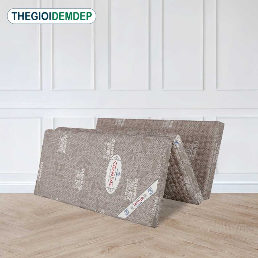 Đệm Bông Ép Kim Cương Than Hoạt Tính Charcoal 3M Đệm Bông Ép Kim Cương Than Hoạt Tính Charcoal 3M