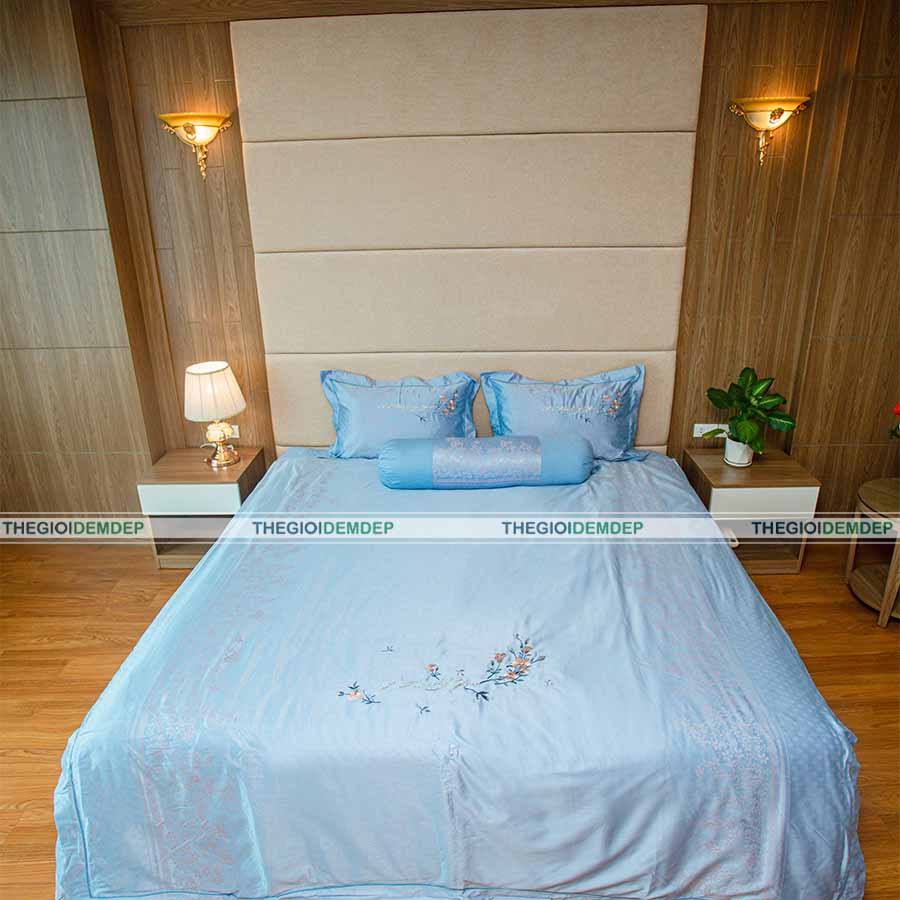 Bộ Chăn Ga Gấm Lụa Cao Cấp Singapore GL01 Bộ Chăn Ga Gấm Lụa Cao Cấp Singapore GL01