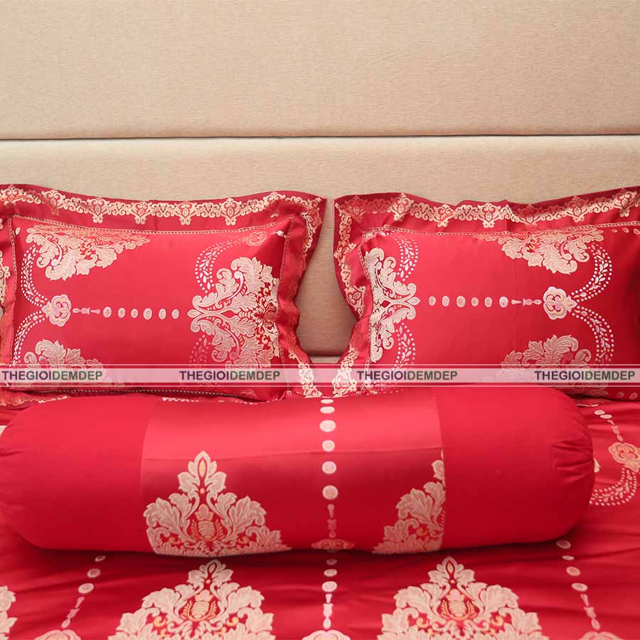 Bộ Chăn Ga Gấm Dệt Cao Cấp Singapore GD02 Bộ Chăn Ga Gấm Dệt Cao Cấp Singapore GD02