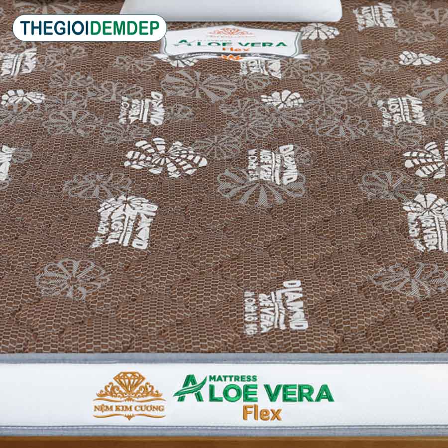 Đệm Cao Su Tổng Hợp Kim Cương Aloe Vera Flex Đệm Cao Su Tổng Hợp Kim Cương Aloe Vera Flex