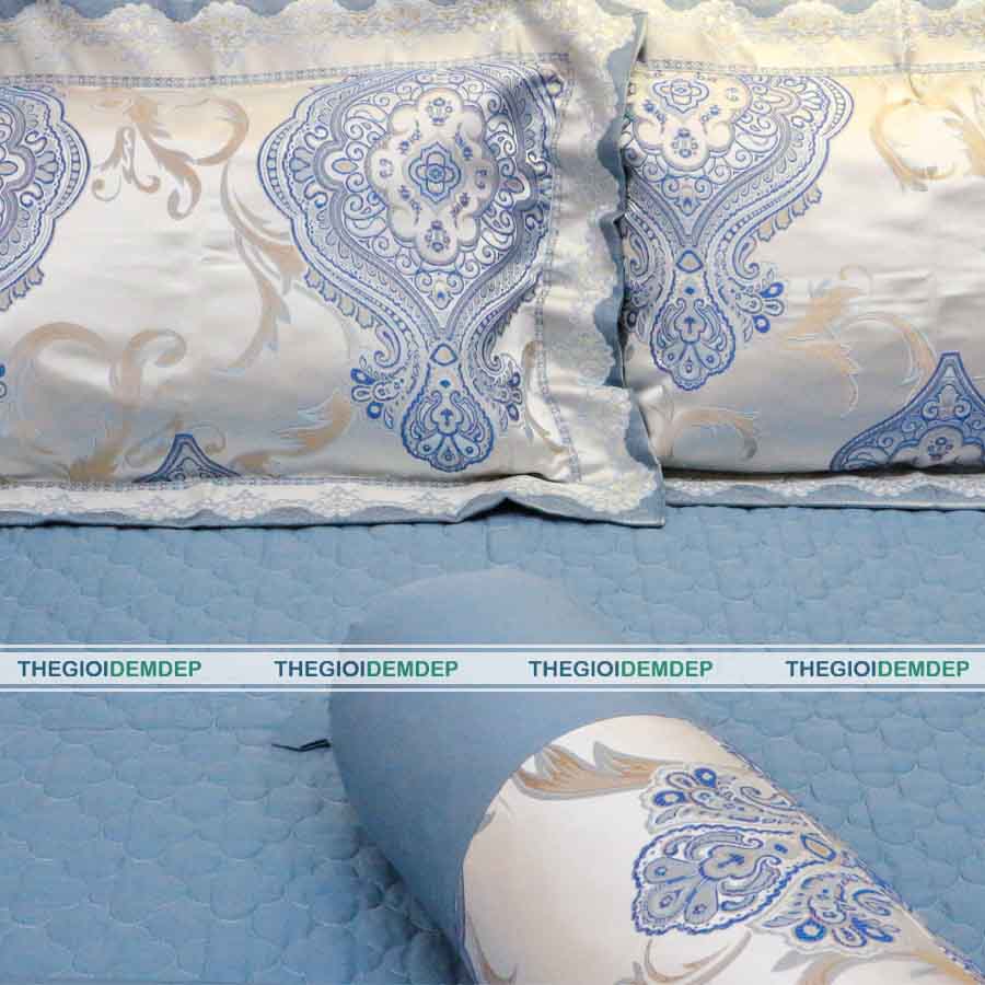 Bộ Chăn Ga Gấm Dệt Cao Cấp Singapore GD27 Bộ Chăn Ga Gấm Dệt Cao Cấp Singapore GD27